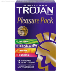 Trojan™ Pleasure Pack Condoms Trojan™ Pleasure Pack Condoms