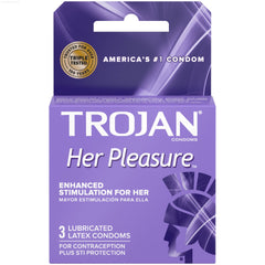 Trojan™ Her Pleasure™  Condoms Trojan™ Her Pleasure™  Condoms