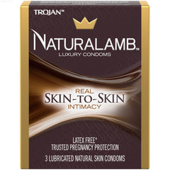 Trojan™ Naturalamb Lubricated Condoms (Non-Latex) Trojan™ Naturalamb Lubricated Condoms (Non-Latex)
