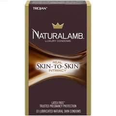 Trojan™ Naturalamb Lubricated Condoms (Non-Latex) Trojan™ Naturalamb Lubricated Condoms (Non-Latex)