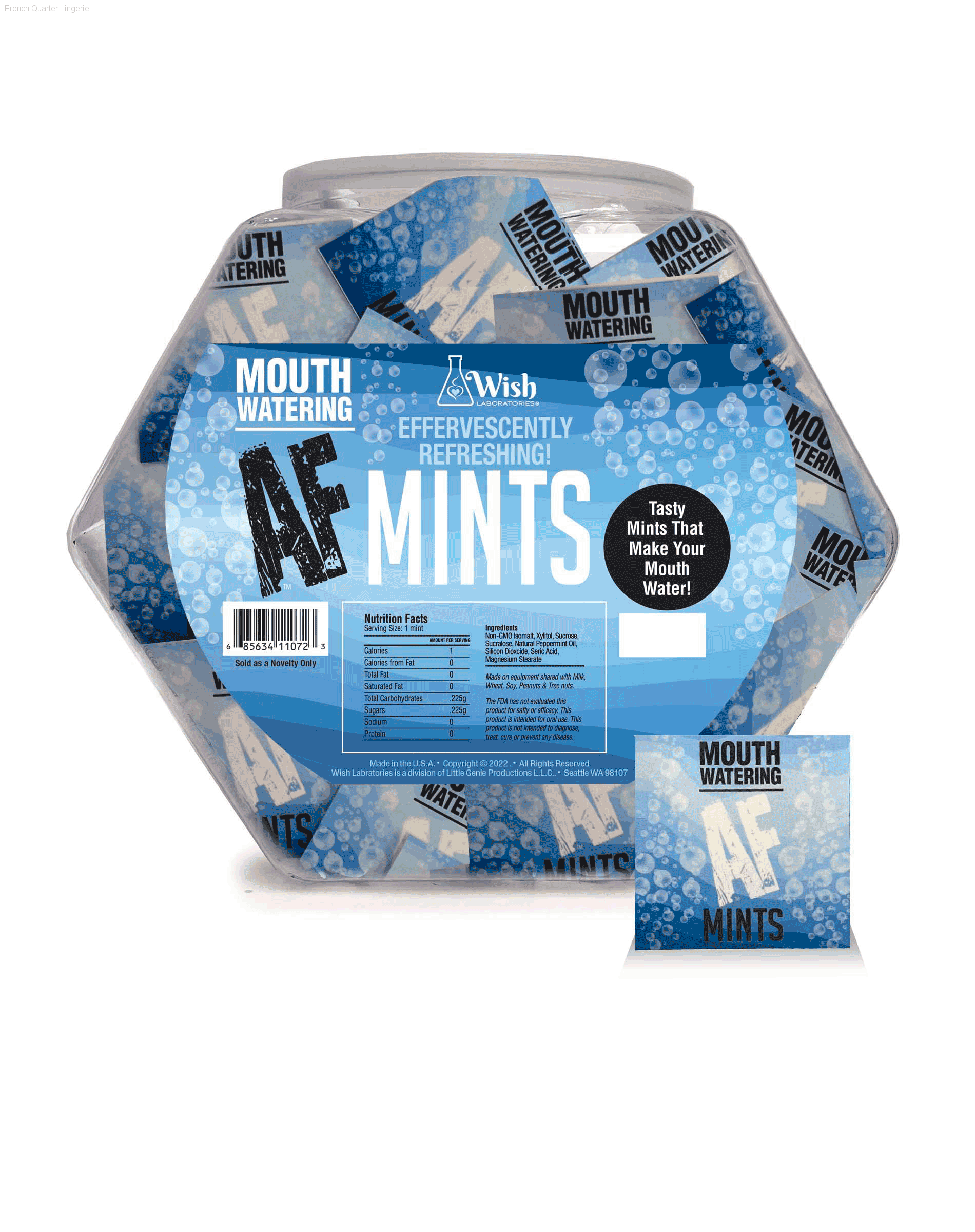 Oral Sex Essentials - Mouth Watering AF Mints ( 1 Pack ) Oral Sex Essentials - Mouth Watering AF Mints ( 1 Pack )