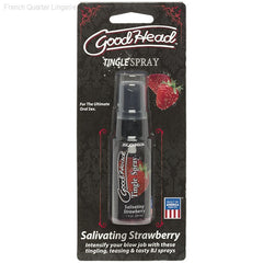 Oral Sex Essentials - GoodHead™ Tingle Spray - Salivating Strawberry Oral Sex Essentials - GoodHead™ Tingle Spray - Salivating Strawberry