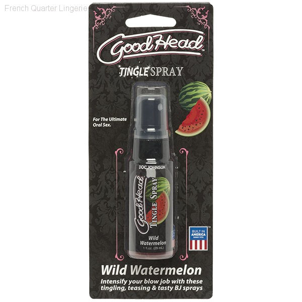 Oral Sex Essentials - GoodHead™ Tingle Spray - Wild Watermelon Oral Sex Essentials - GoodHead™ Tingle Spray - Wild Watermelon