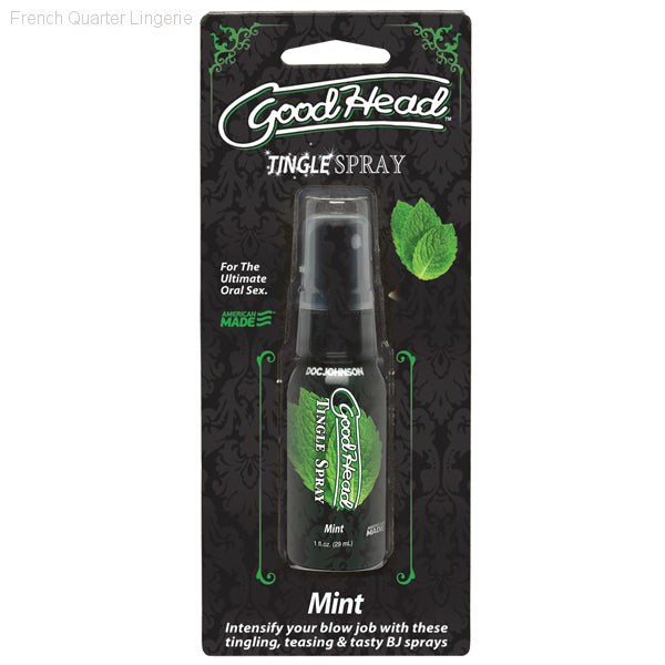 Oral Sex Essentials - GoodHead™ Tingle Spray - Mint Oral Sex Essentials - GoodHead™ Tingle Spray - Mint