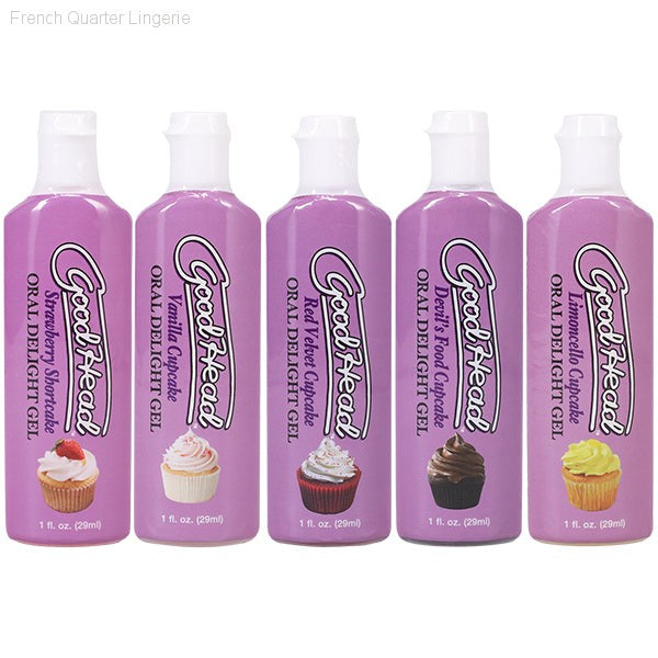 Oral Sex Essentials - GoodHead™ - Oral Delight Gel Cupcakes - 5 Pack Oral Sex Essentials - GoodHead™ - Oral Delight Gel Cupcakes - 5 Pack