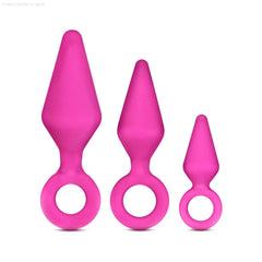 Luxe Night Rimmer Kit - Anal Plug With Handle Luxe Night Rimmer Kit - Anal Plug With Handle