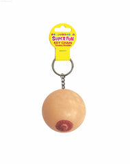 Super Fun Key Chain, Squishy Boob Super Fun Key Chain, Squishy Boob