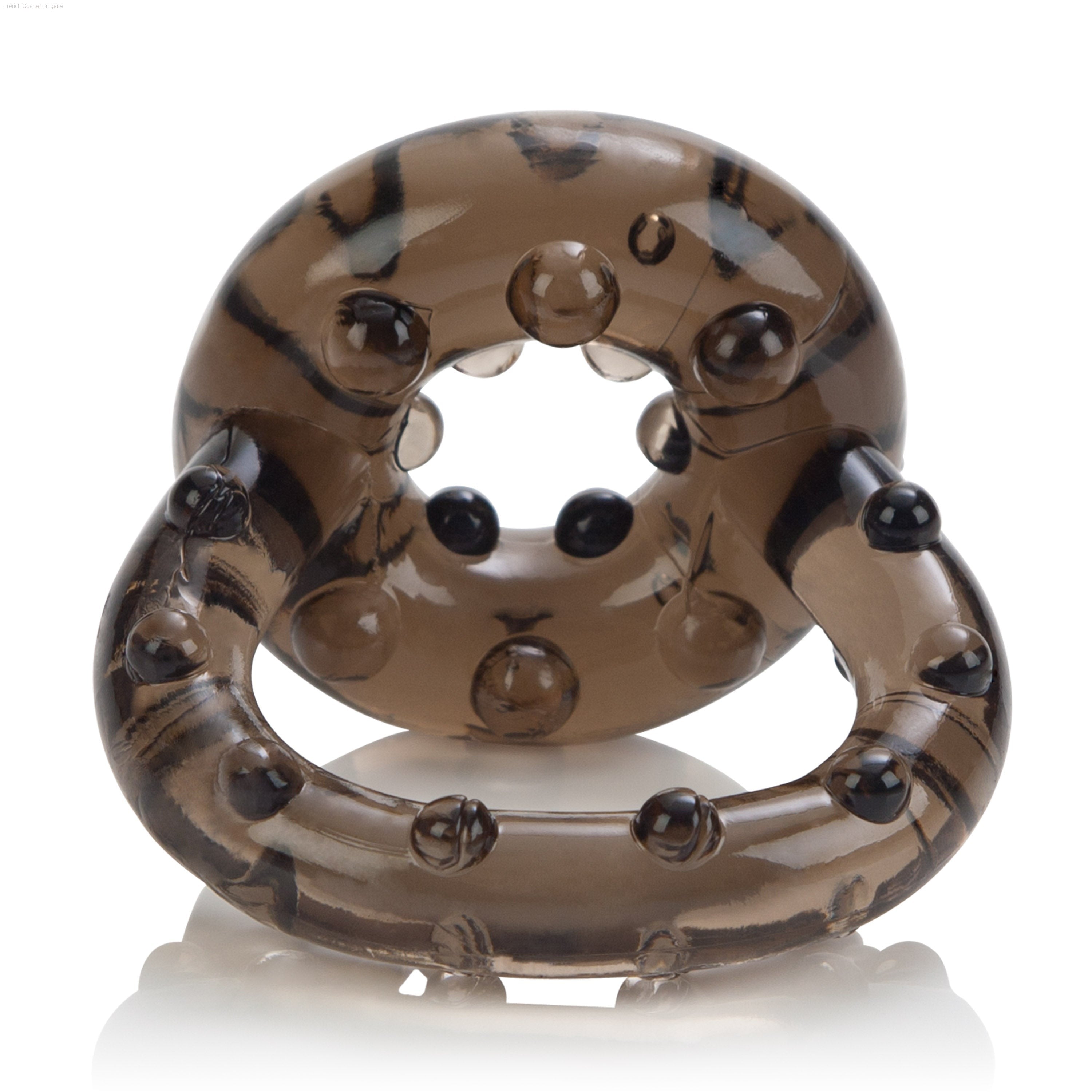 All Star Enhancer Ring - Smoke-French Quarter Lingerie All Star Enhancer Ring - Smoke-French Quarter Lingerie