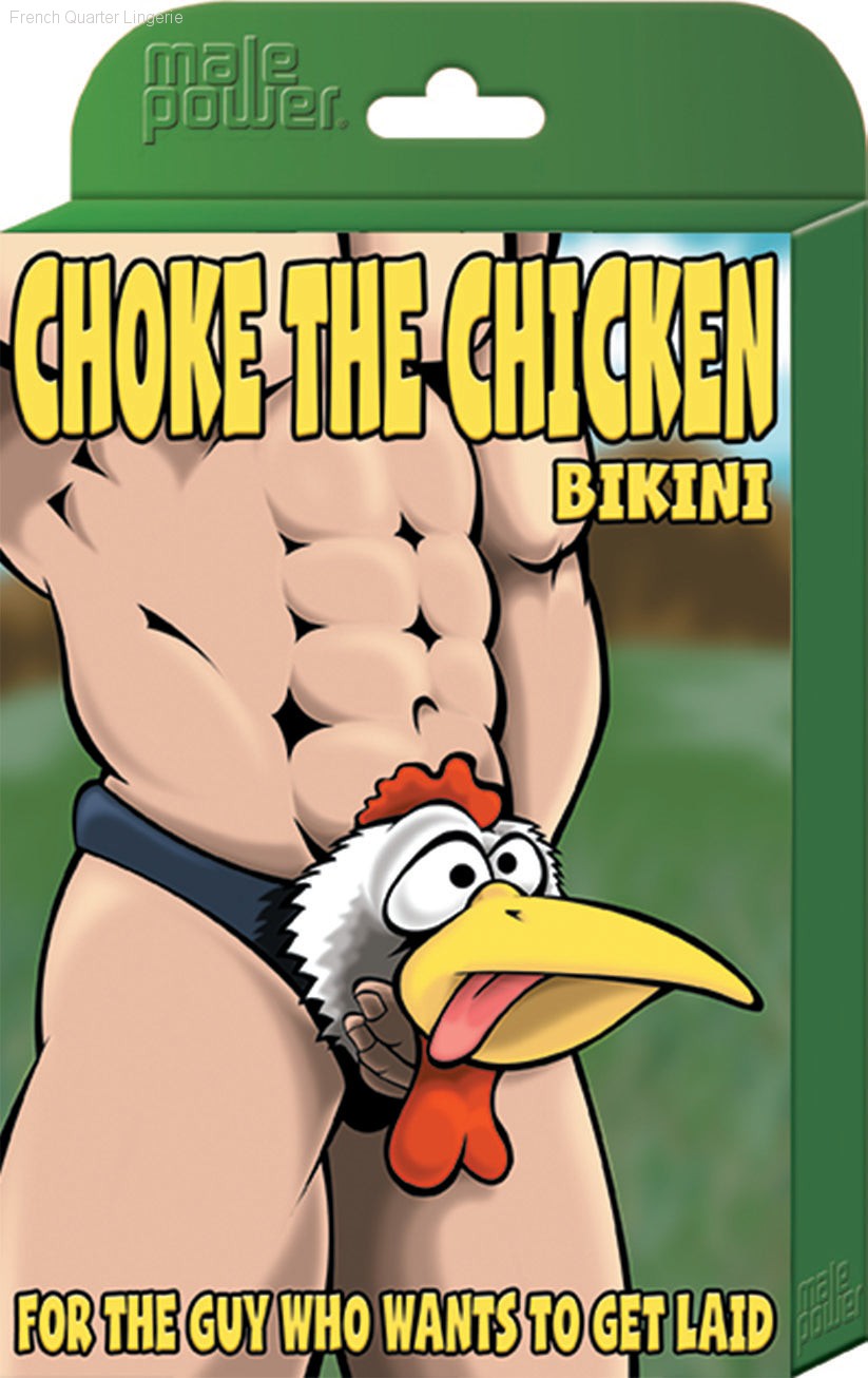 Men's Underwesr - Choke The Chicken Bikini Men's Underwesr - Choke The Chicken Bikini