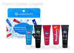 Water & Silicone Based Personal Lubricant Sampler - Assortment 5-Pack Water & Silicone Based Personal Lubricant Sampler - Assortment 5-Pack
