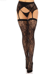 Rachel Lace Thigh Highs and Garter Belt Rachel Lace Thigh Highs and Garter Belt