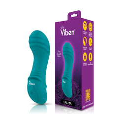 Lalita - Ocean - Intense Mini G-Spot Vibe With Pleasure Ridges Lalita - Ocean - Intense Mini G-Spot Vibe With Pleasure Ridges