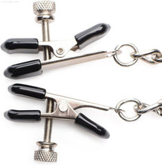 Titty Taunter Nipple Clamps with Weighted Bead Titty Taunter Nipple Clamps with Weighted Bead