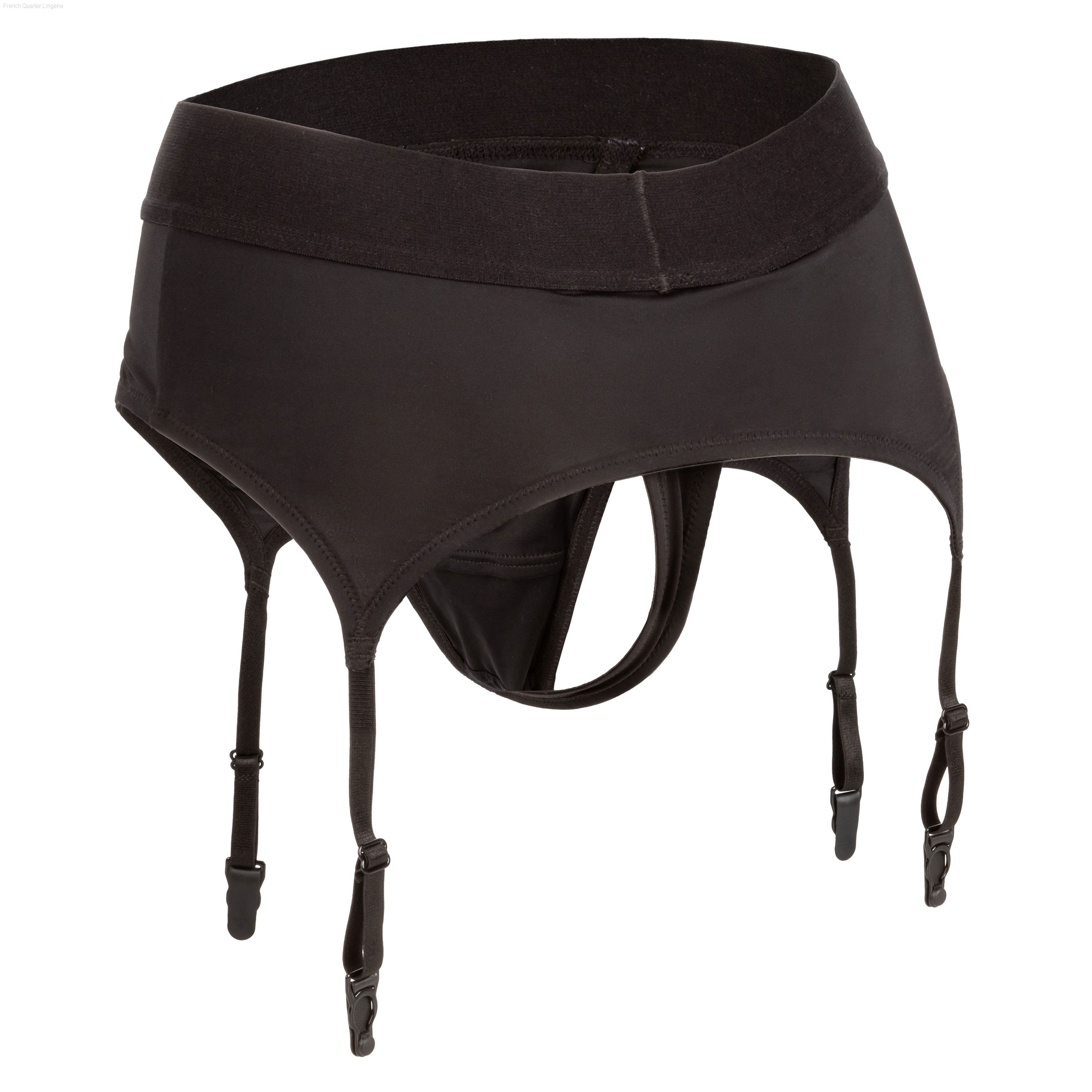 Boundless Thong with Garter-French Quarter Lingerie Boundless Thong with Garter-French Quarter Lingerie