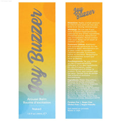 Joy Buzzer - Naked - 1.5 Fl. Oz./ 44ml Joy Buzzer - Naked - 1.5 Fl. Oz./ 44ml