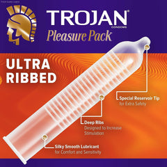 Trojan™ Pleasure Pack Condoms Trojan™ Pleasure Pack Condoms