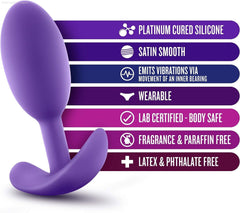 Luxe Wearable Vibra Slim Plug Luxe Wearable Vibra Slim Plug