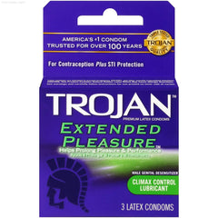 Trojan ™ Extended Pleasure Condoms Trojan ™ Extended Pleasure Condoms