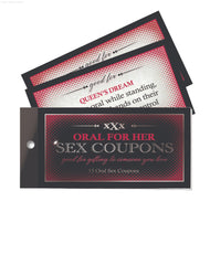 Oral Sex for Her Coupon Book Oral Sex for Her Coupon Book