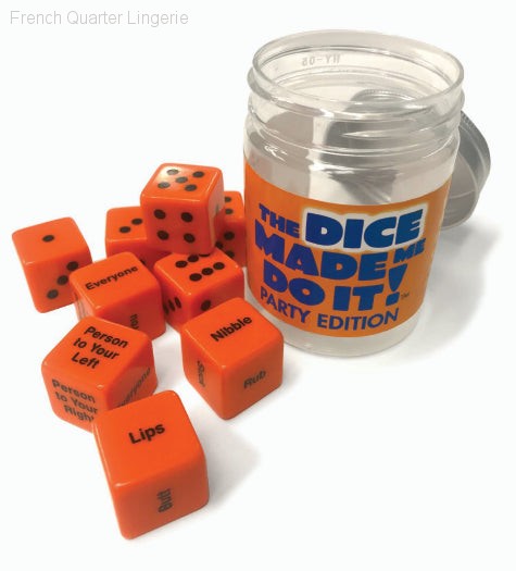 Games - The Dice Made Me Do It Party Edition Games - The Dice Made Me Do It Party Edition