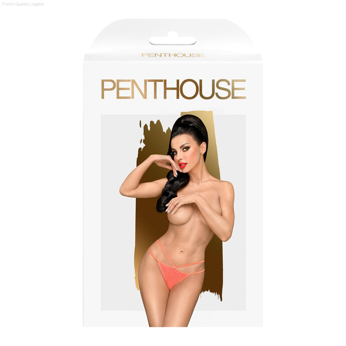 Classified-Thong With Strap Details Classified-Thong With Strap Details