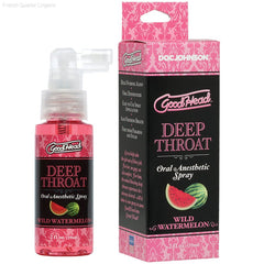 GoodHead Deep Throat Spray - Wild Watermelon-French Quarter Lingerie GoodHead Deep Throat Spray - Wild Watermelon-French Quarter Lingerie
