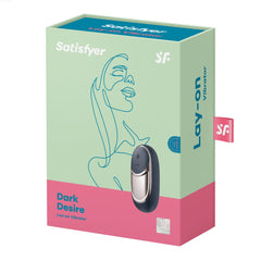Rechargeable Vibrators - Satisfyer Dark Desire Rechargeable Vibrators - Satisfyer Dark Desire