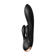Rechargeable Vibrators - Satisfyer Double Flex Connect App Rechargeable Vibrators - Satisfyer Double Flex Connect App