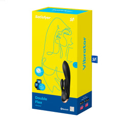 Rechargeable Vibrators - Satisfyer Double Flex Connect App Rechargeable Vibrators - Satisfyer Double Flex Connect App