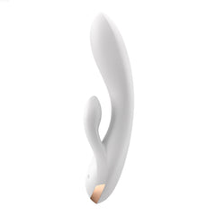 Rechargeable Vibrators - Satisfyer Double Flex Connect App Rechargeable Vibrators - Satisfyer Double Flex Connect App