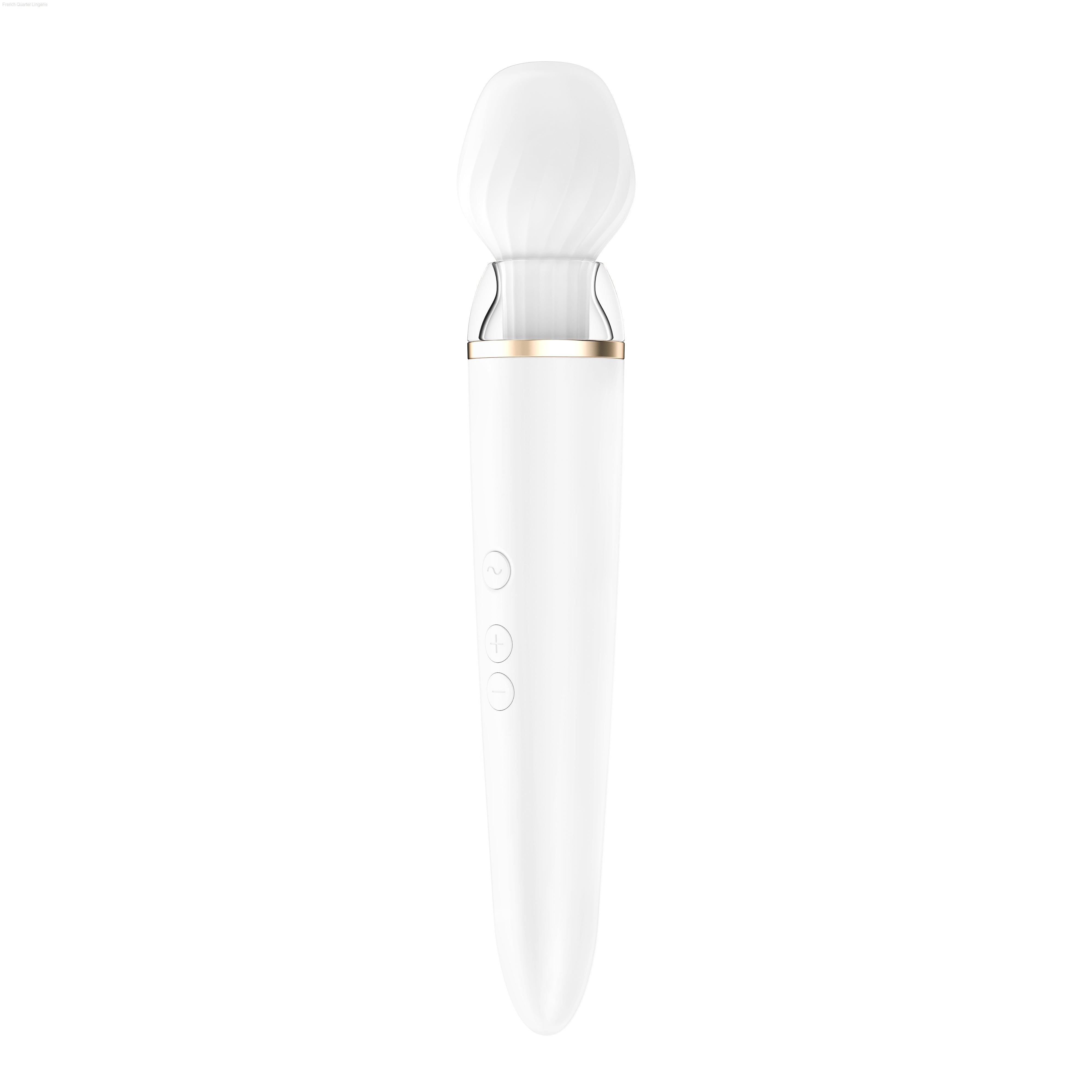 Rechargeable Vibrators - Satisfyer Double Wand-er Connect App Rechargeable Vibrators - Satisfyer Double Wand-er Connect App