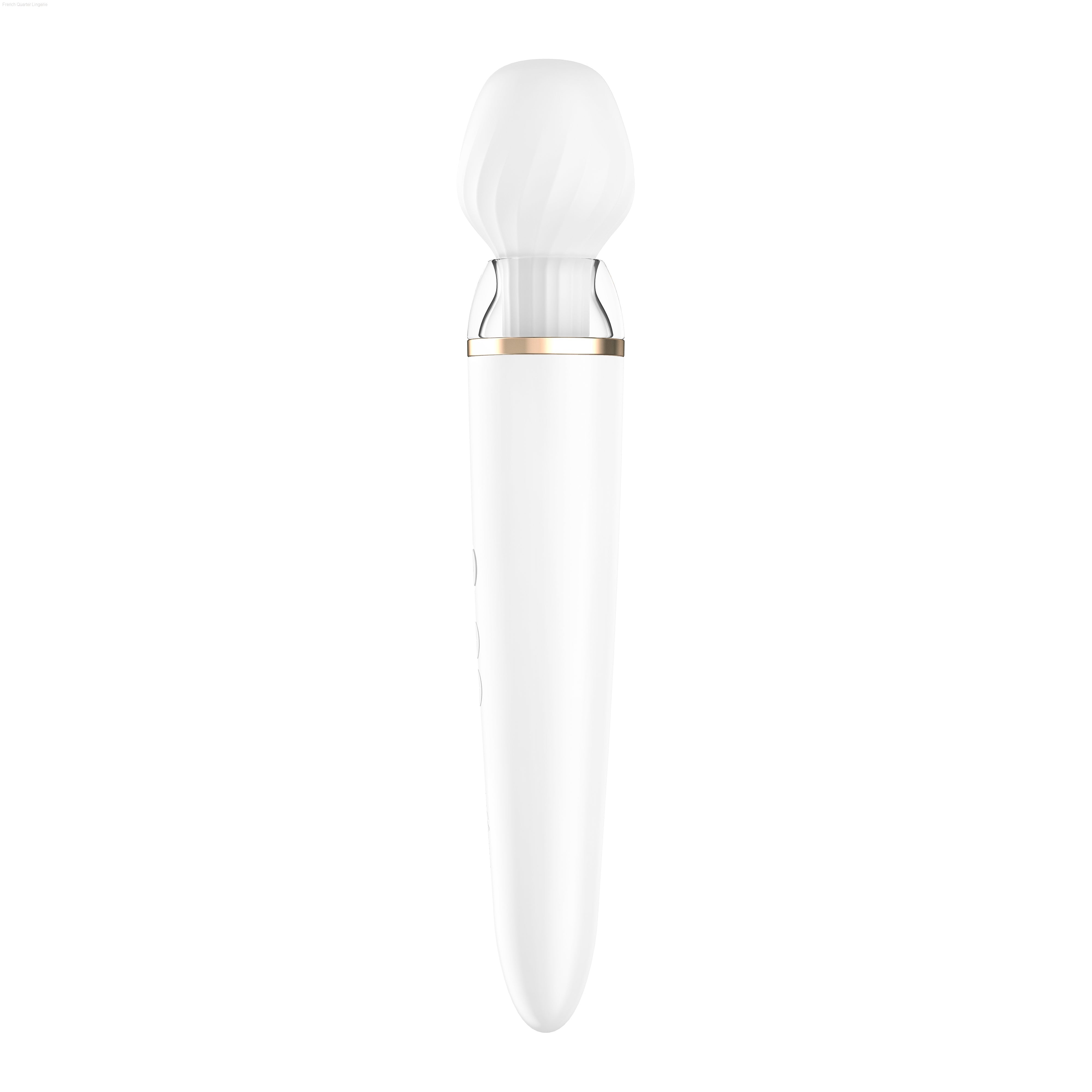 Rechargeable Vibrators - Satisfyer Double Wand-er Connect App Rechargeable Vibrators - Satisfyer Double Wand-er Connect App