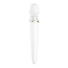 Rechargeable Vibrators - Satisfyer Double Wand-er Connect App Rechargeable Vibrators - Satisfyer Double Wand-er Connect App