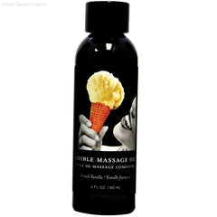 Earthly Body Edible Massage Oil (Vanilla Flavor)-French Quarter Lingerie Earthly Body Edible Massage Oil (Vanilla Flavor)-French Quarter Lingerie