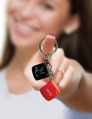 Super Fun Key Chain, Sex Dice Super Fun Key Chain, Sex Dice