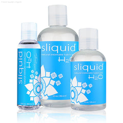 Lubricants - H2O – Sliquid Naturals Water Based Lubricant Lubricants - H2O – Sliquid Naturals Water Based Lubricant