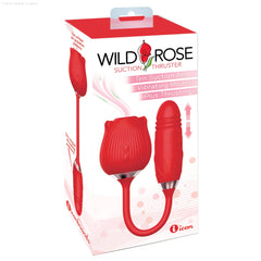 Wild Rose & Thruster; Suction and Thrusting Vibrator Wild Rose & Thruster; Suction and Thrusting Vibrator