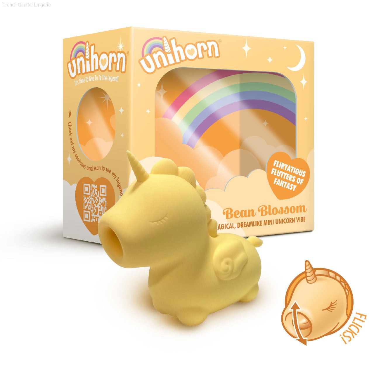 Rechargeable Vibrators - Unihorn® - Bean Blossom Rechargeable Vibrators - Unihorn® - Bean Blossom