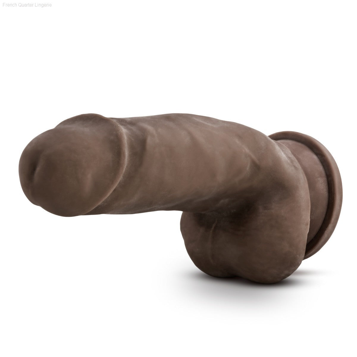 Au Naturel Realistic 7-Inch Fat Boy Long Dildo With Balls & Suction Cup Base-French Quarter Lingerie Au Naturel Realistic 7-Inch Fat Boy Long Dildo With Balls & Suction Cup Base-French Quarter Lingerie