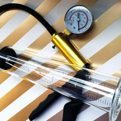 Performance - VX6 Vacuum Penis Pump With Brass Pistol & Pressure Gauge Performance - VX6 Vacuum Penis Pump With Brass Pistol & Pressure Gauge