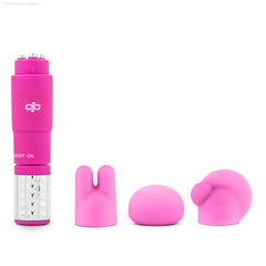 Rose Revitalize Pink Vibrating 3-Piece Massage Wand Kit Rose Revitalize Pink Vibrating 3-Piece Massage Wand Kit