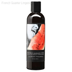 Earthly Body Edible Massage Oil (Watermelon Flavor)-French Quarter Lingerie Earthly Body Edible Massage Oil (Watermelon Flavor)-French Quarter Lingerie