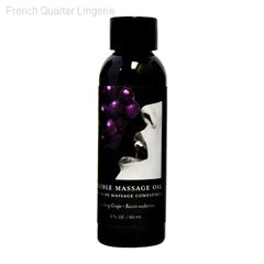 Earthly Body Edible Massage Oil (Grape Flavor)-French Quarter Lingerie Earthly Body Edible Massage Oil (Grape Flavor)-French Quarter Lingerie