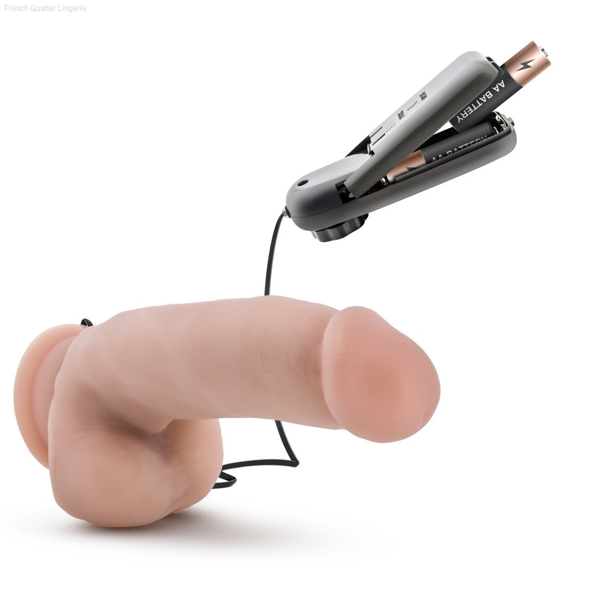 Blush Loverboy The Quarterback Realistic Vanilla 7-Inch Long Remote Control Vibrating Dildo With Suction Cup Base-French Quarter Lingerie Blush Loverboy The Quarterback Realistic Vanilla 7-Inch Long Remote Control Vibrating Dildo With Suction Cup Base-French Quarter Lingerie