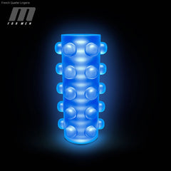 Men's Masturbators - Blush M For Men Soft & Wet Reversible Orb Frosted Masturbator / Stroker Men's Masturbators - Blush M For Men Soft & Wet Reversible Orb Frosted Masturbator / Stroker
