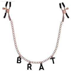 Brat Charmed Nipple Clamps-French Quarter Lingerie Brat Charmed Nipple Clamps-French Quarter Lingerie