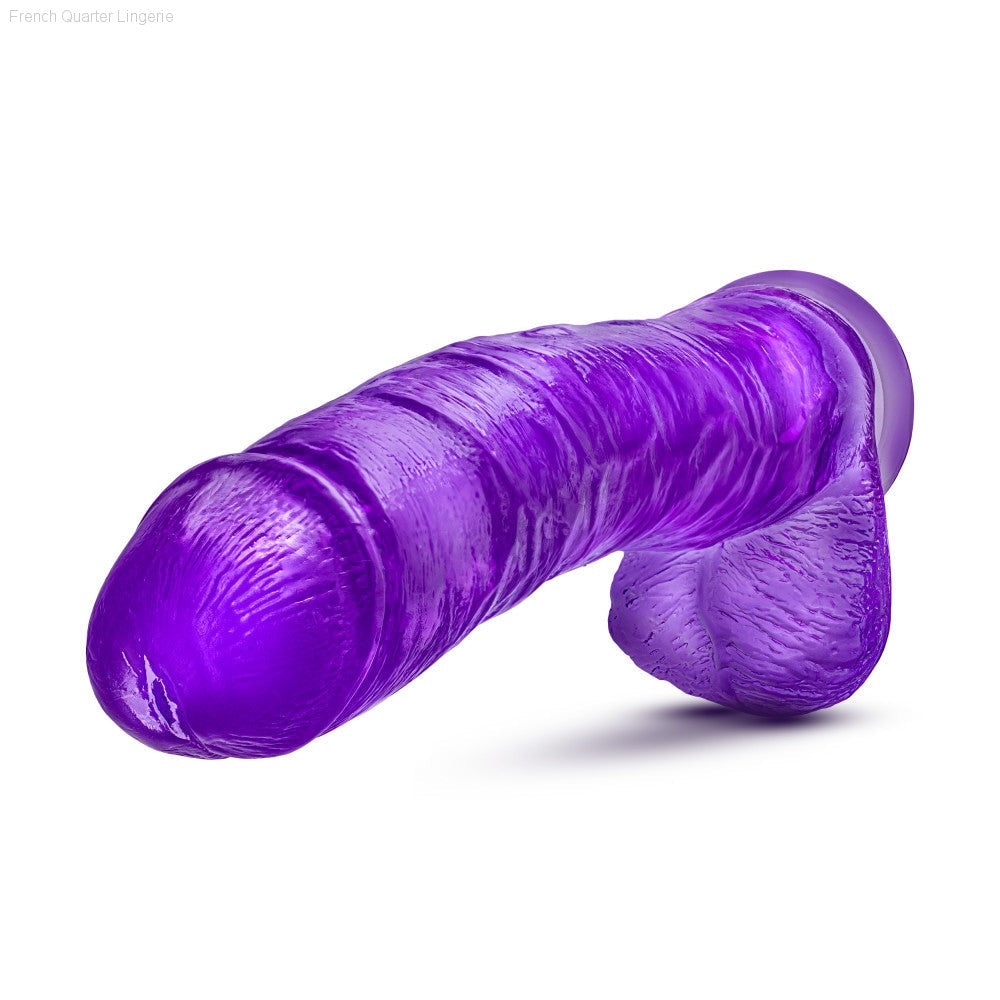 B Yours Plus By Blush® | Hefty N’ Hung 14-Inch Long Dildo With Balls & Suction Cup Base-French Quarter Lingerie B Yours Plus By Blush® | Hefty N’ Hung 14-Inch Long Dildo With Balls & Suction Cup Base-French Quarter Lingerie