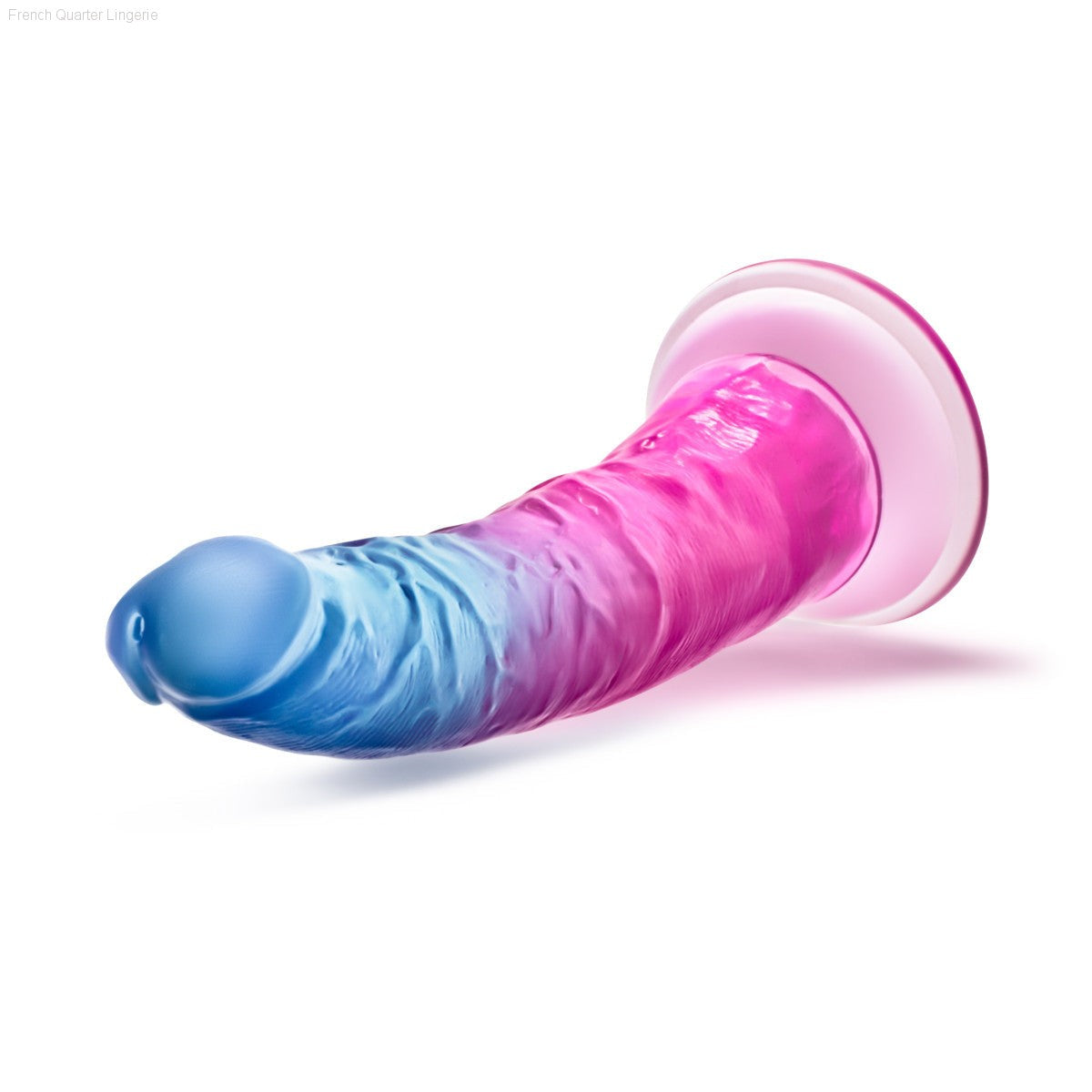 B Yours By Blush® | Beautiful Sky Realistic Sunset 7.5-Inch Long Dildo With Suction Cup Base-French Quarter Lingerie B Yours By Blush® | Beautiful Sky Realistic Sunset 7.5-Inch Long Dildo With Suction Cup Base-French Quarter Lingerie