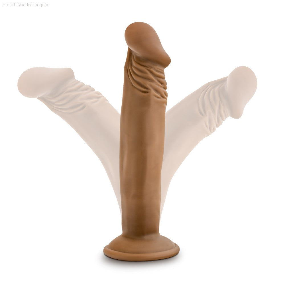 Dr. Skin By Blush® | Dr. Small Realistic 6.5-Inch Long Dildo With Suction Cup Base-French Quarter Lingerie Dr. Skin By Blush® | Dr. Small Realistic 6.5-Inch Long Dildo With Suction Cup Base-French Quarter Lingerie