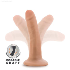 Dr. Skin Plus By Blush® | Realistic 5.5-Inch Long Soft Yet Erect & Posable Dildo With Suction Cup Base-French Quarter Lingerie Dr. Skin Plus By Blush® | Realistic 5.5-Inch Long Soft Yet Erect & Posable Dildo With Suction Cup Base-French Quarter Lingerie